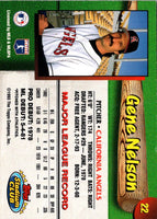 1993 Stadium Club California Angels Gene Nelson #22