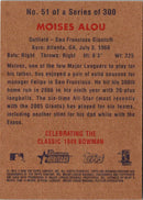 2006 Bowman Heritage Moises Alou