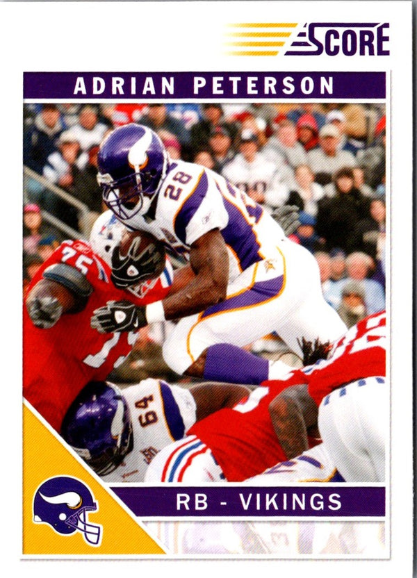 2011 Score Adrian Peterson #159