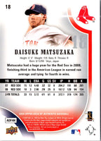 2009 Upper Deck SP Daisuke Matsuzaka #18