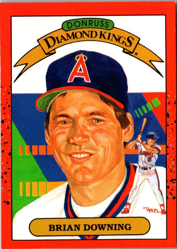 1987 Donruss Brian Downing #10