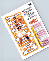 1993 Fleer Brad Daugherty #35