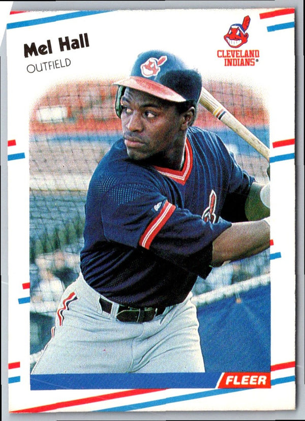 1988 Fleer Mel Hall #610