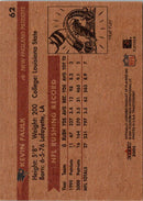 2001 Fleer Tradition Glossy Kevin Faulk