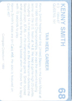 1989 Collegiate Collection North Carolina's Finest Kenny Smith #68