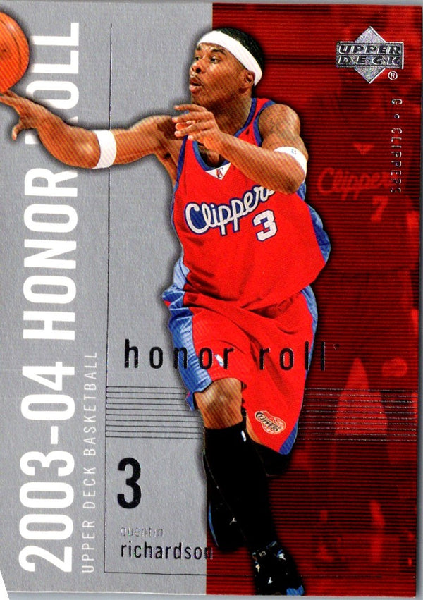 2003 Upper Deck Honor Roll Quentin Richardson #34