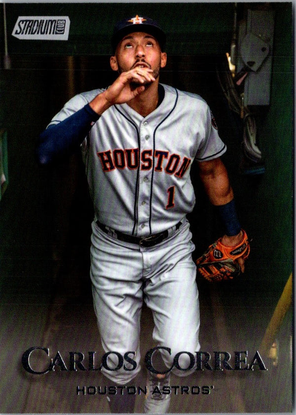 2019 Stadium Club Carlos Correa #30