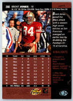 1996 Upper Deck Brent Jones #280