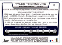 2012 Bowman Draft Picks & Prospects Chrome Tyler Thornburg #8