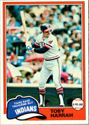 1981 O-Pee-Chee Toby Harrah