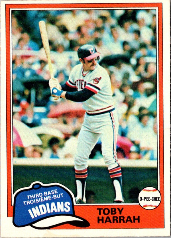 1981 O-Pee-Chee Toby Harrah #67