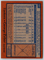 1978 Topps George Zeber #591 Rookie