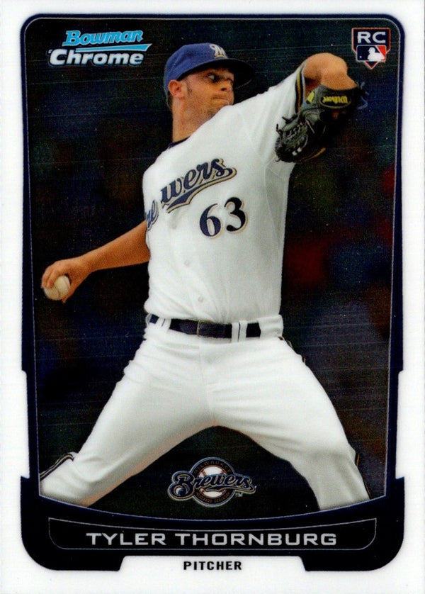 2012 Bowman Draft Picks & Prospects Chrome Tyler Thornburg #8