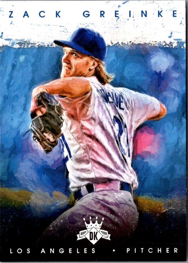 2016 Panini Diamond Kings Zack Greinke #117