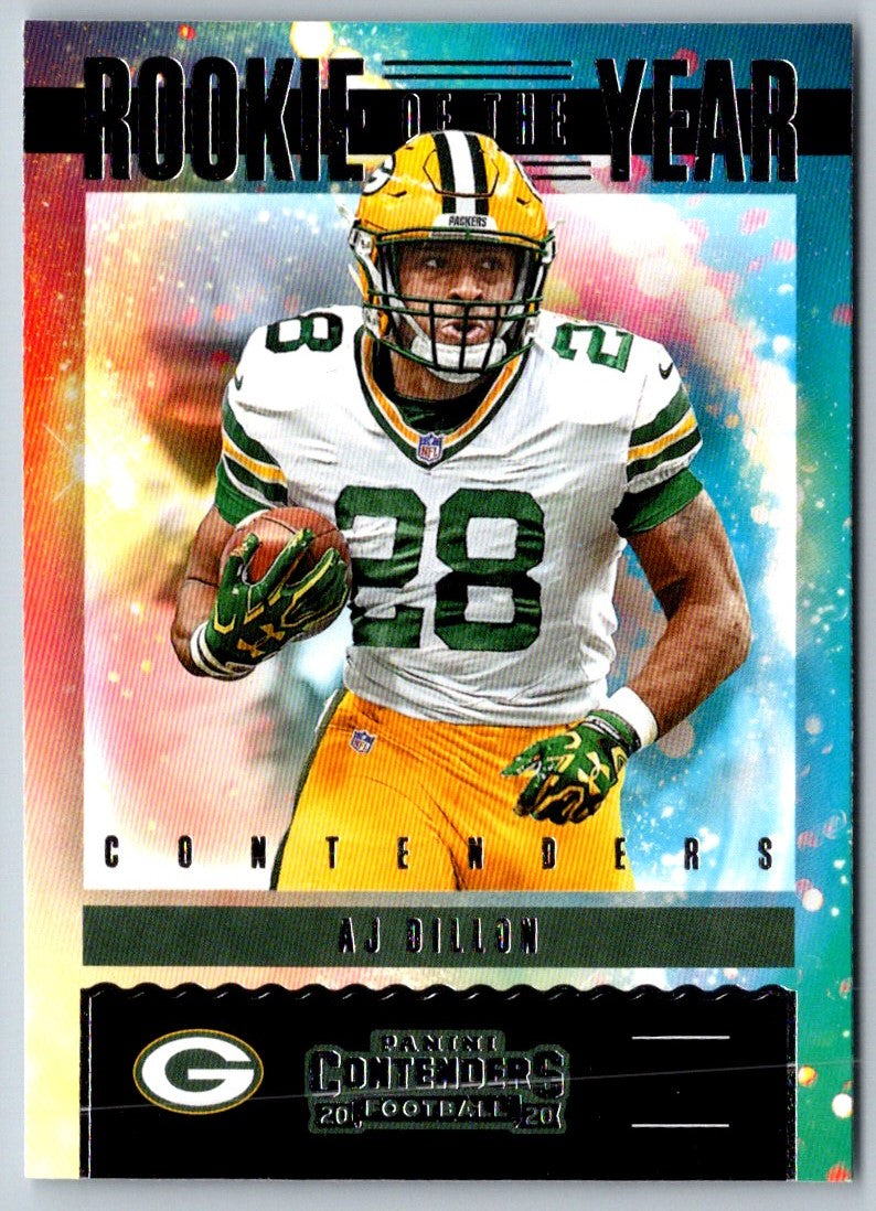 2020 Panini Absolute Rookie Materials AJ Dillon