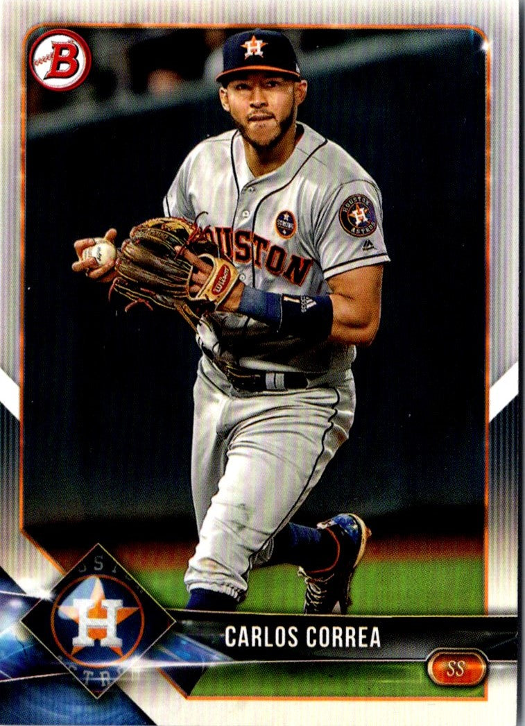 2018 Bowman Carlos Correa