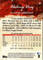 2017 Topps Gallery Aledmys Diaz #83