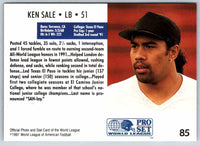 1991 Proset World League Ken Sale #85