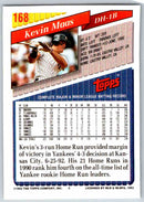 1993 Topps Kevin Maas