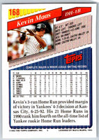 1993 Topps Kevin Maas #168