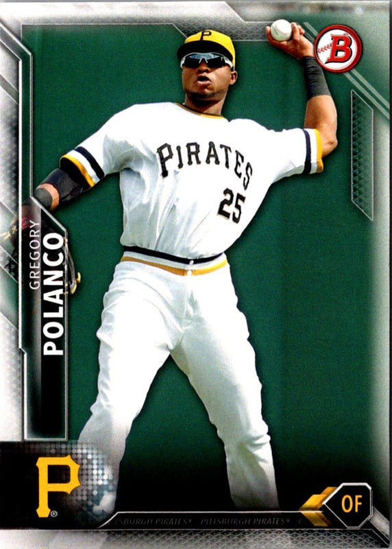 2016 Bowman Gregory Polanco #71