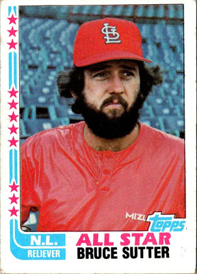 1982 Topps Bruce Sutter #347