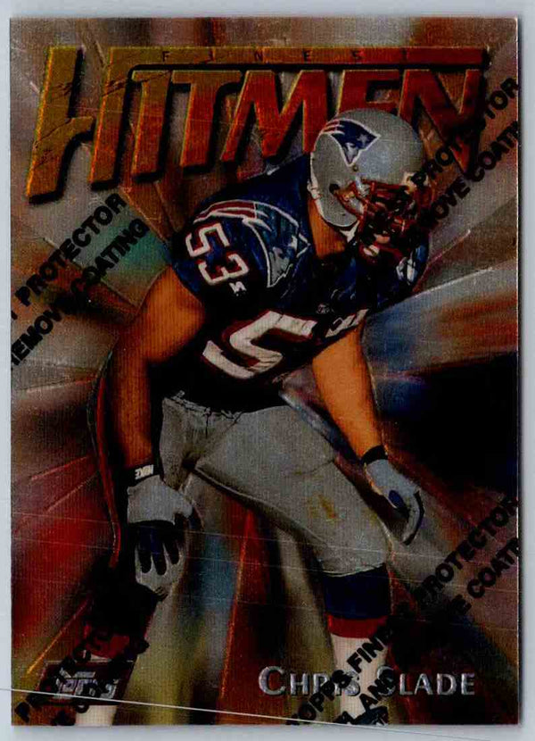 1997 Topps Finest Football Chris Slade #2