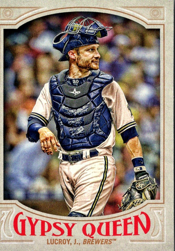 2016 Topps Gypsy Queen Jonathan Lucroy #179