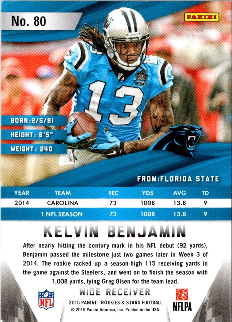 2015 Panini Rookies & Stars Kelvin Benjamin