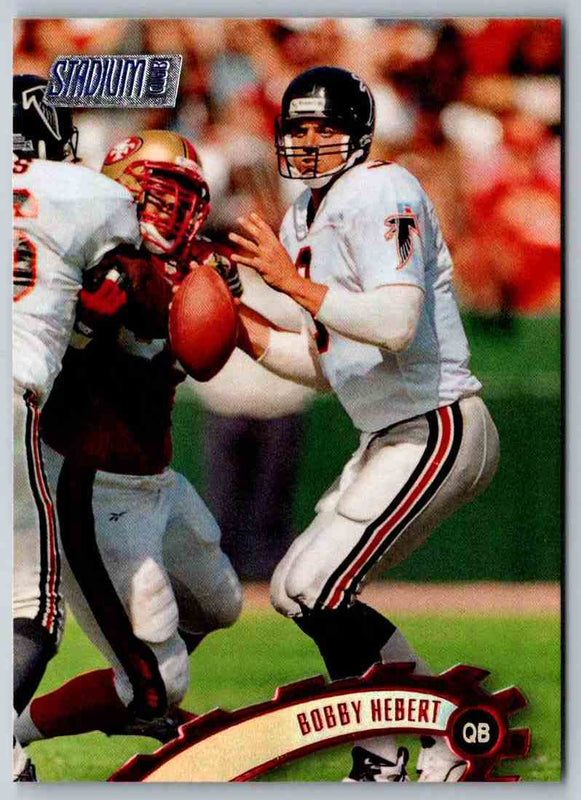 1997 Topps Stadium Club Football Bobby Hebert #193