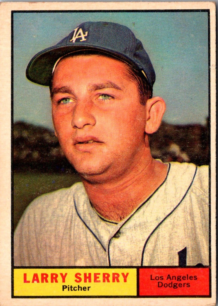 1961 Topps Larry Sherry