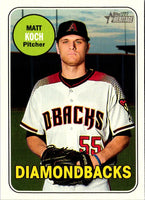 2018 Topps Heritage Matt Koch #615