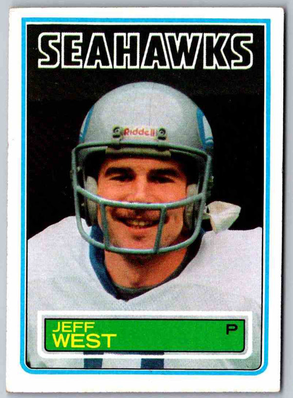 1983 Topps Jeff West #392