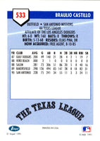 1991 Line Drive AA Braulio Castillo #533