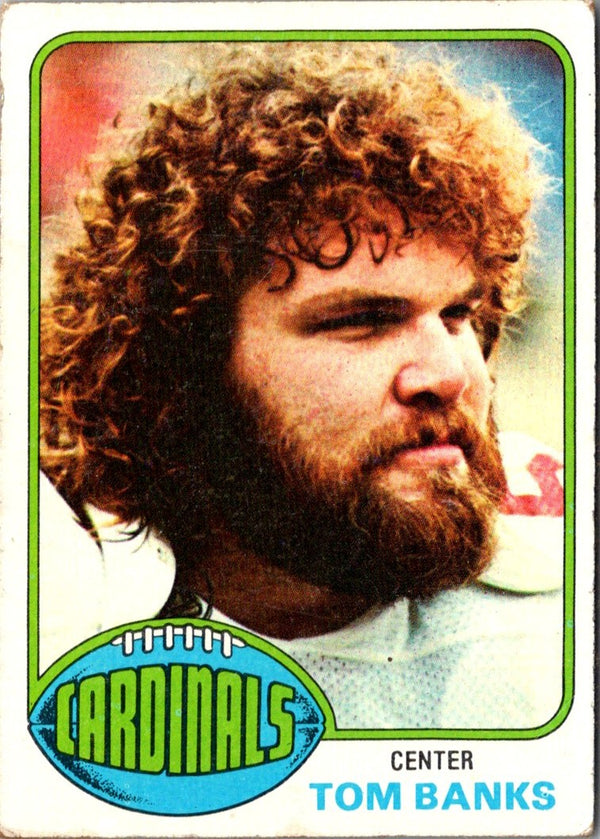 1976 Topps Tom Banks #498 Rookie