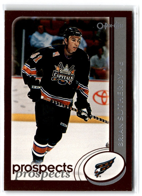 2002 O-Pee-Chee Brian Sutherby #291