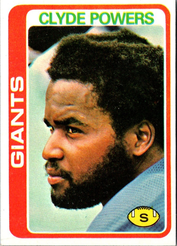 1978 Topps Clyde Powers #452