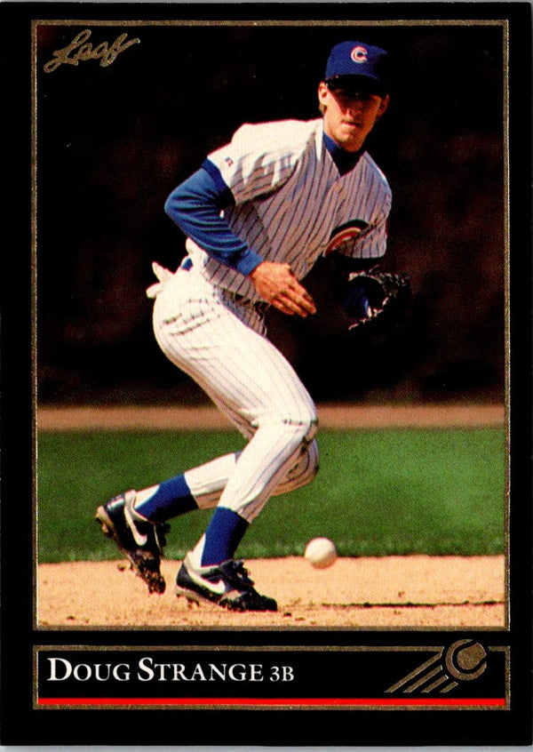 1992 Leaf Black Gold Doug Strange #476