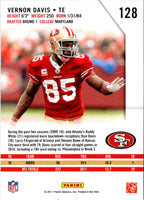 2011 Panini Certified Vernon Davis #128