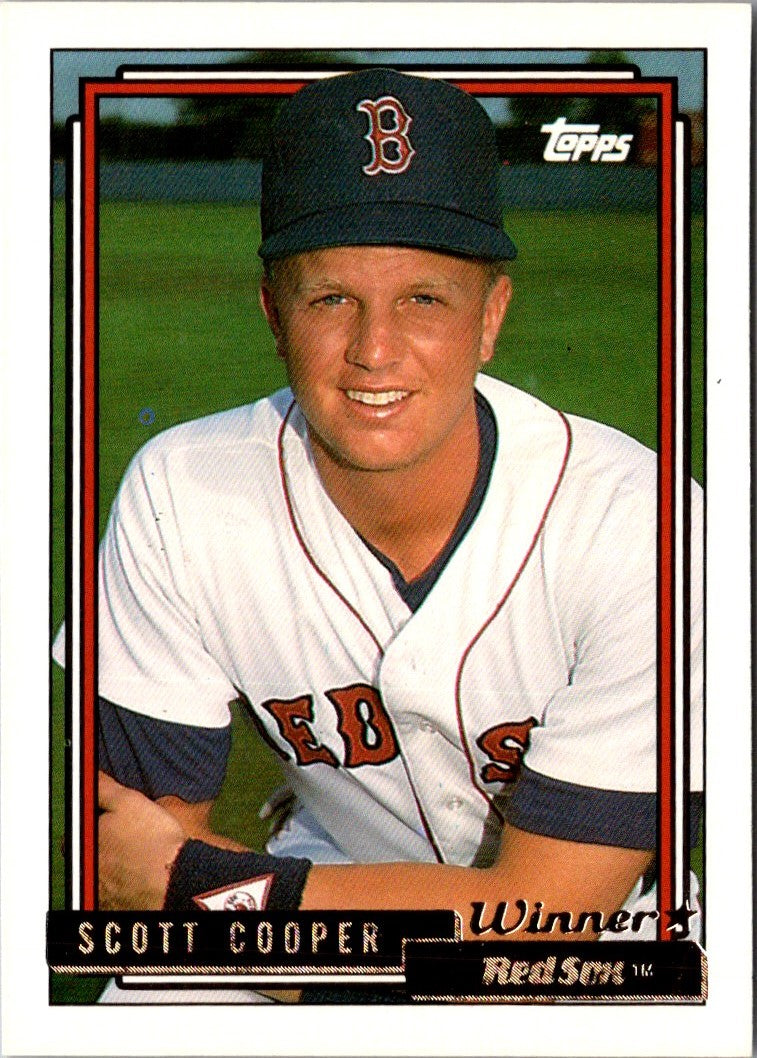 1992 Topps Scott Cooper