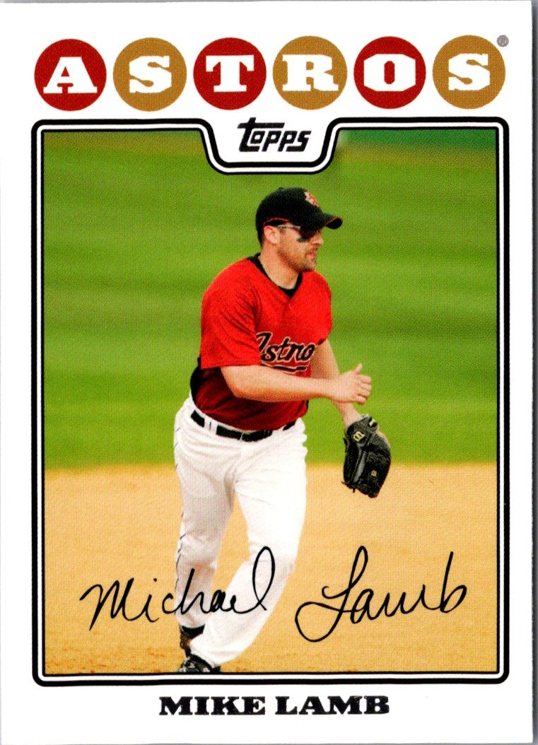 2008 Topps Mike Lamb