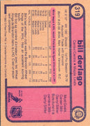 1982 O-Pee-Chee Bill Derlago