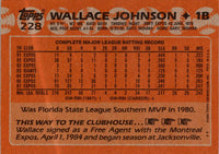 1988 Topps Wallace Johnson #228