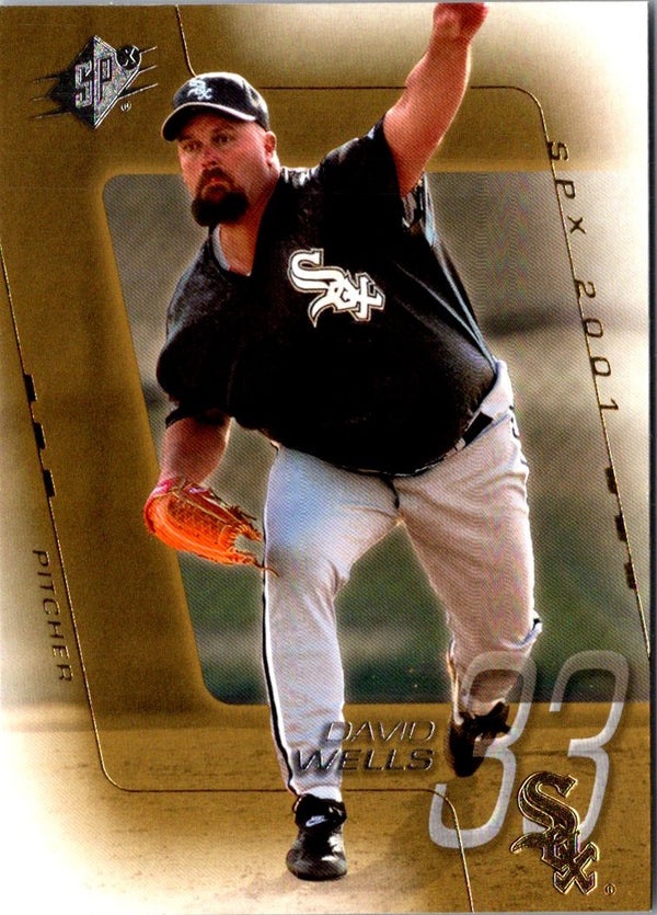 2001 SPx David Wells #36