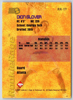 1999 Collector's Edge Rookie Rage Dion Glover #RR-19