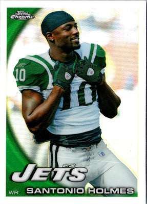 2010 Topps Chrome Santonio Holmes #C127