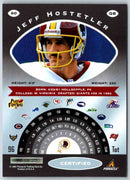 1997 Pinnacle Certified NFL Jeff Hostetler