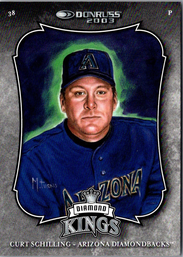 2003 Donruss Diamond Kings Curt Schilling #19