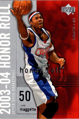 2003 Upper Deck Corey Maggette/02-3 #50
