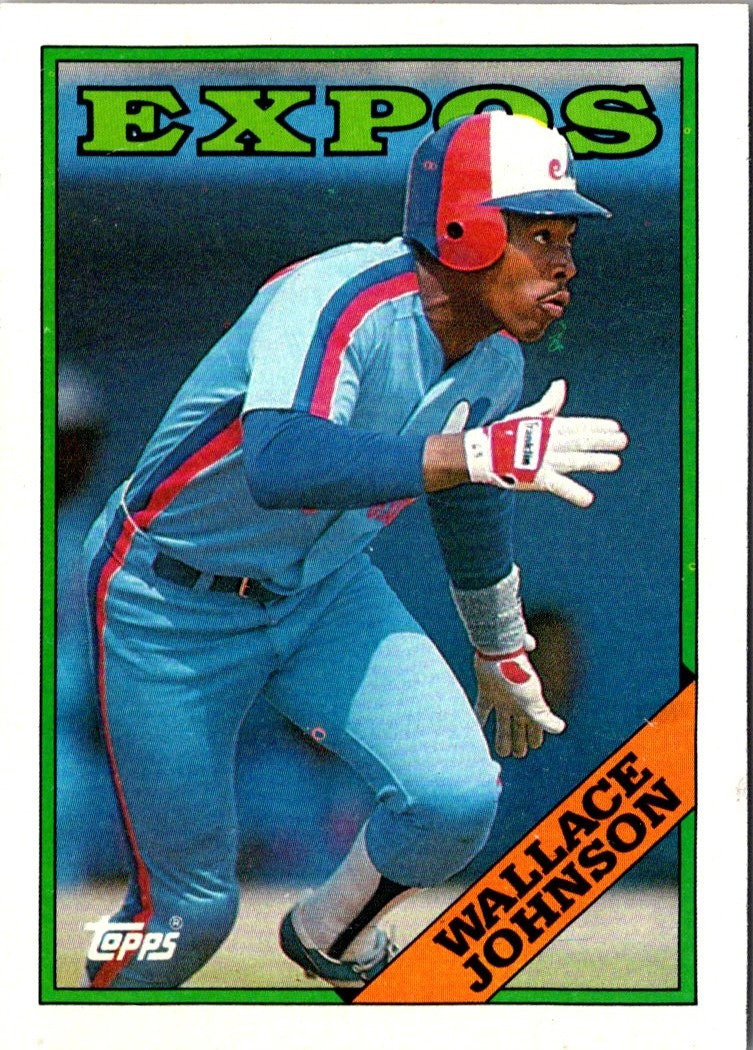 1988 Topps Wallace Johnson